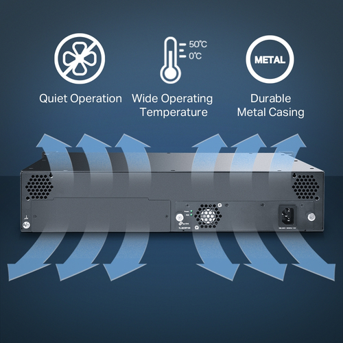Chassis de Conversion Omada FC1420 - 14 Fente - 2U - Montable en rack