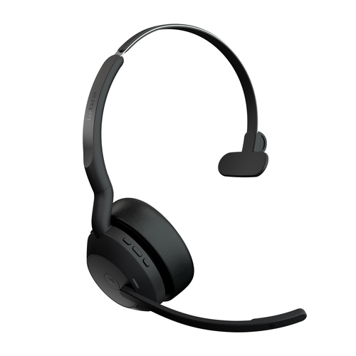 Jabra Evolve2 55 - Link380a MS Mono (Include Stand). Product type: Headset. Connectivity technology: Wireless, Bluetooth. 