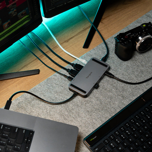 Targus Mini Dock USB4 Docking Station - 4K - 3840 x 2160 - 2 x HDMI Ports - HDMI