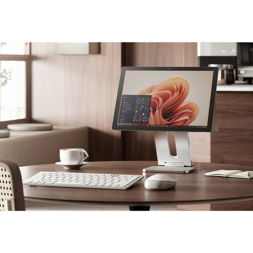 Kensington Notebook-Ständer - Desktop - Platin - Für Tablet, Workstation, Office, Tastatur, Speichermedien, Gewerblich, No