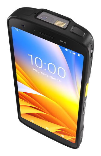 Zebra TC27 Rugged Handheld Terminal - 1D, 2D - 5G, 4G, 3G - Black - TAA Compliant - SE4710Scan Engine - Imager - 5430 - 15