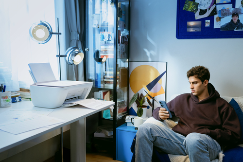 HP Deskjet 2922 Wireless Inkjet Multifunction Printer - Colour - White - Copier/Printer/Scanner - 4800 x 1200 dpi Print - 