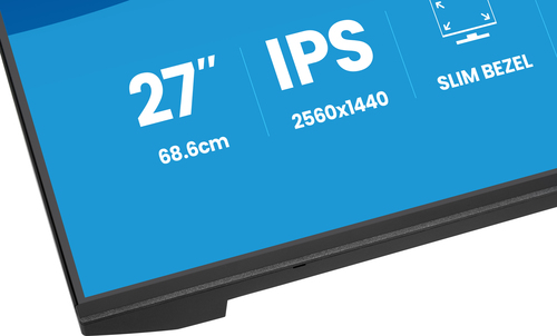 iiyama ProLite X2791QS-B1. Bildschirmdiagonale: 68,6 cm (27"), Display-Auflösung: 2560 x 1440 Pixel, HD-Typ: Quad HD, Bild