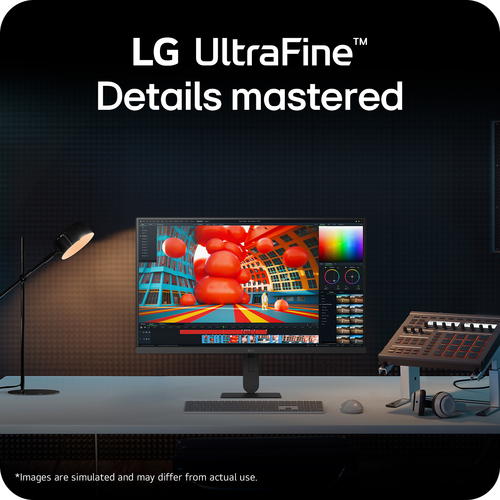 LG UltraFine™ U7 27U710B-B, 27-inch UHD 4K UHD IPS monitor. Display diagonal: 68.6 cm (27"), Display resolution: 3840 x 21