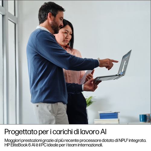 HP EliteBook 6 G1i 16 inch Notebook AI PC. Tipo di prodotto: Computer portatile, Fattore di forma: Clamshell. Famiglia pro