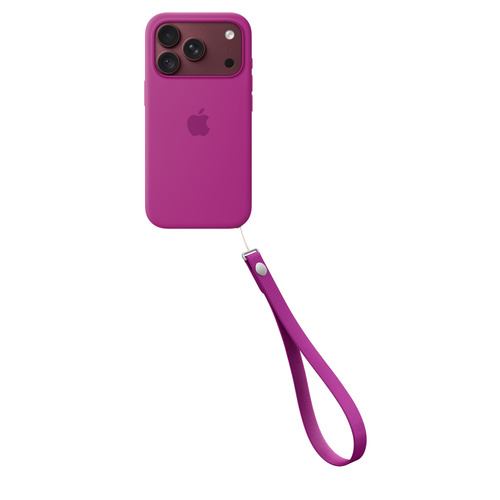 Apple Wrist Strap – Magenta. Product type: Wristlet strap, Product colour: Magenta, Material: Polyethylene terephthalate (