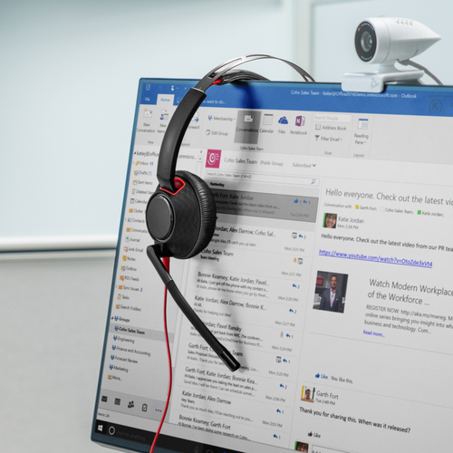 HP Poly Blackwire 5220 Stereo USB-C Headset +3.5mm Plug +USB-C/A Adapter. Product type: Headset. Connectivity technology: 