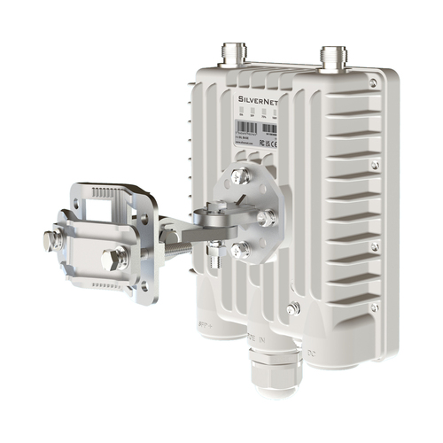 SilverNet SIL-BASE. Maximum data transfer rate: 2500 Mbit/s, Maximum transfer distance: 5000 m. Antenna design: External, 
