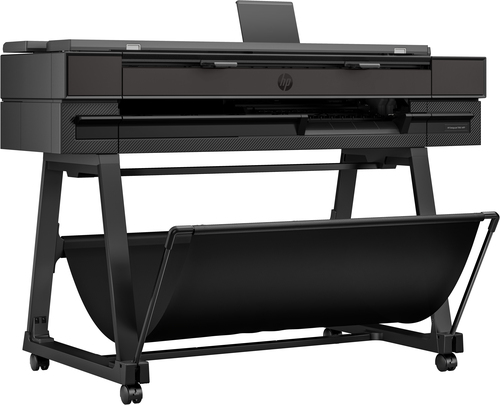 HP Designjet T850 DIN A0 Tintenstrahl-Großformatdrucker - Includes Scanner, Kopierer, Drucker - 914,40 mm (36 Zoll) Druckb