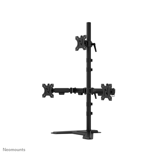DS45-600BL2-1 TRIPLE MONITOR STAND - 10-32IN - 0-5 KG11 LBS (