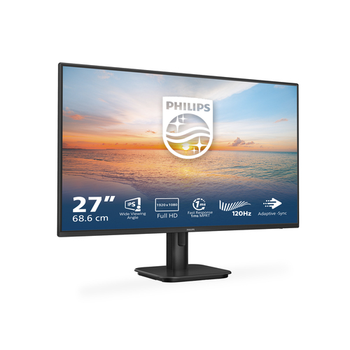 Monitor LED Philips 27E1N1100A 685,8 mm (27") Class Full HD - 16:9 - 68,6 cm (27") Viewable - Tecnologia In-plane Switchin