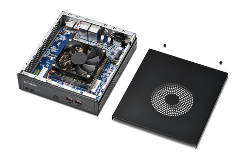 Shuttle XPC DN11H7 Barebone-System - 2U Desktop - Socket BGA-1528 - 1 x Prozessor-Support - Intel Core Ultra 7 155H 1,40 G