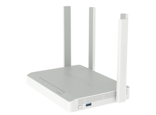 Keenetic Hopper AX1800 Mesh Wi-Fi 6 Router with a 4-Port Gigabit Smart Switch and USB 3.0 Port. WAN connection type: RJ-45