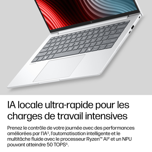 HP EliteBook 8 G2a Next Gen AI PC. Produkttyp: Laptop, Formfaktor: Klappgehäuse. Prozessorfamilie: AMD Ryzen AI 7, Prozess
