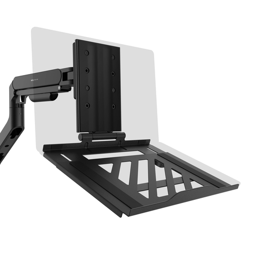 BenQ LTB01 Tischhalterung für Laptop-Ablage, Montagearm, Notebook, Monitor - Schwarz - Bildschirmgröße: 30,5 cm bis 43,2 c