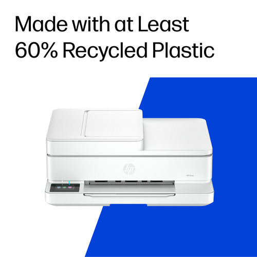 HP Envy 6530e Wired & Wireless Inkjet Multifunction Printer - Colour - White - Copier/Printer/Scanner - 4800 x 1200 dpi Pr