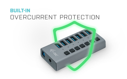 I-TEC USB 3.0 HUB 7 PORT 36 W I-TEC USB 3.0 HUB 7 PORT 36 W