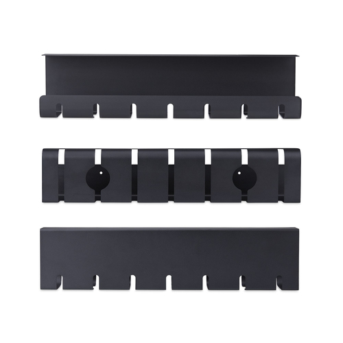 StarTech.com S2MB-DESK-CABLE-TRAY. Typ: Kabelrinne, Zweck: Tisch/Bank, Produktfarbe: Schwarz. Breite: 110 mm, Tiefe: 530 m