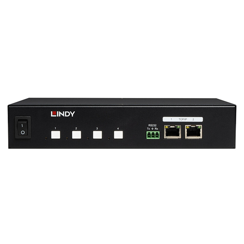 Lindy 32622. PDU types: Metered, Switched, Rack capacity: 1U, Housing material: Metal. AC outlets quantity: 4 AC outlet(s)