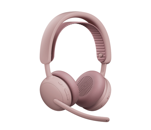 Logitech Zone Wireless 2 ES Kabel/Kabellos Kopfbügel Stereo Headset - Rose - Microsoft-Teams-Zertifizierung - Ohrumschließ