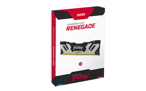 Kingston FURY Renegade Módulo RAM - 24 GB - DDR5-8000/PC5-64000 DDR5 SDRAM - 8000 MHz Ramo único Memória - CL38 - 1,40 V -