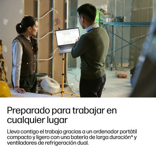 HP ZBook 8 G2i 40.6 cm (16") Touchscreen Copilot+ PC Mobile Workstation - WUXGA - Intel Core Ultra 7 Series 3 356H - 32 GB