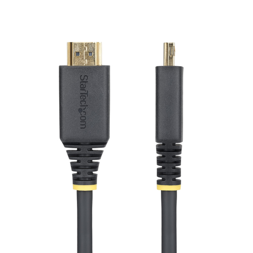 StarTech.com 3m (10ft) High Speed HDMI Cable with Gripping Connectors, 4K 60Hz/1440p 144Hz, 18Gbps, UHD HDMI Cord, TPE Jac