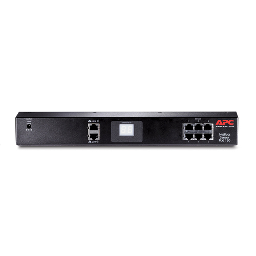 APC Rack Mount, Pod, NetBotz, 150 Rack Sensor. Channels quantity: 6 channels, Certification: AS/NZS 3548 (C-Tick) Class A,