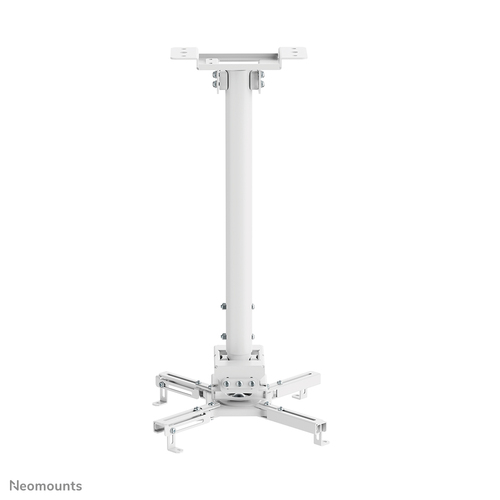 Fixation au plafond Neomounts CL25-540WH1 pour Projecteur - Blanc - Réglable en hauteur - 35 kg Max - Acier