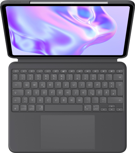 Logitech Combo Touch Keyboard/Cover Case for 32.8 cm (12.9") to 33 cm (13") Apple iPad Pro (5th Generation), iPad Pro (6th