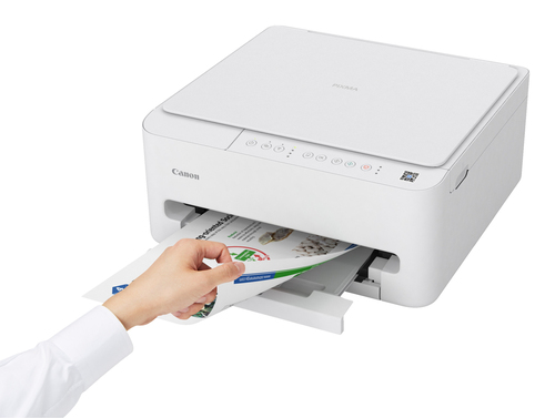 Canon PIXMA TS4150i Wired & Wireless Inkjet Multifunction Printer - Colour - Copier/Printer/Scanner - 1200 x 1200 dpi Prin