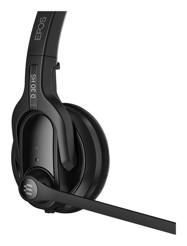 EPOS IMPACT D 30 Phone - EU Kabellos Stereo Headset - Binaural - 18000 cm Reichweite - DECT - Geräuschunterdrückung Mikrophon