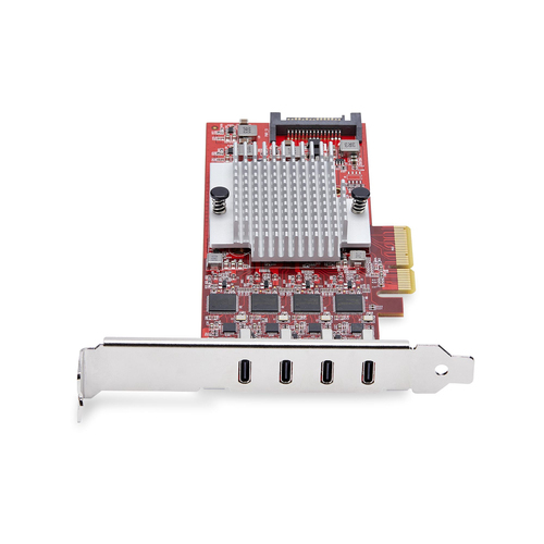 StarTech.com USB Adapter - PCI Express x4 - 1.25 GB/s, 640 MB/s, 60 MB/s, 1.50 MB/s, 140.80 kB/s - Desktop, Server - Inter