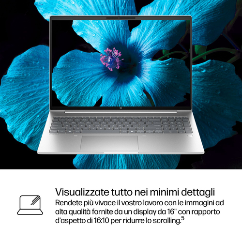 HP ProBook 4 G1i 16 inch Notebook AI PC. Tipo di prodotto: Computer portatile, Fattore di forma: Clamshell. Famiglia proce