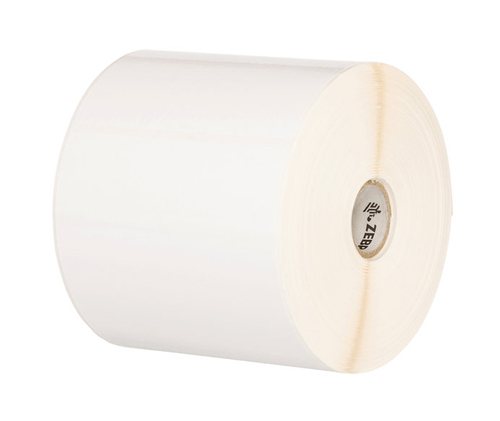 Zebra Z-Ultimate 3000T Barcode Label - 38.10 mm Width x 12.70 mm Length - Permanent Adhesive - Thermal Transfer - White - 