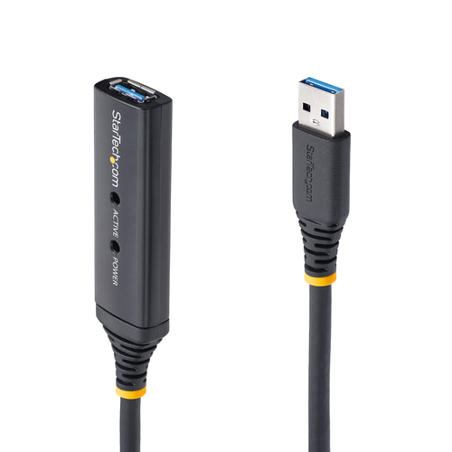 StarTech.com 3m USB 3.0 (5Gbps) Active Extension Cable - M/F - Extend the distance of a USB 3.0 device an additional 3 met