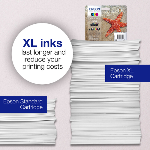 Epson 603XL Original Extra Large Yield Inkjet Ink Cartridge - Single Pack - Black - 1 Pack