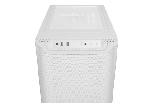 be quiet! Pure Base 501 Pure Base 501 Airflow Window White Computergehäuse - ATX, Micro ATX, Mini ATX Motherboard Supporte