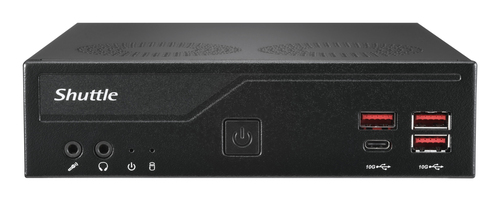 Shuttle DB860. Gehäusetyp: 1,35 l großer PC, Produkttyp: Mini-PC Barebone. Motherboard Chipsatz: Intel B860, Prozessorsock