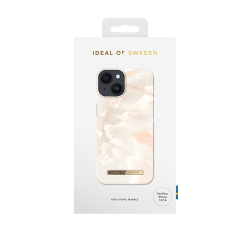 IDEAL FASHION CASE IPHONE 14 ROSE PEARL MARBLE