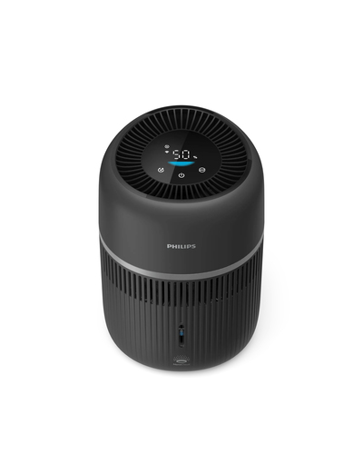 Philips Serie 4000 deumidificatore d'aria, potenza 3W, tensione di ingresso AC 100-240V, colore grigio scuro