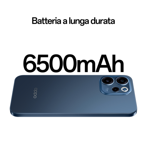 OPPO Reno15 F 5G AI Smartphone, Tripla fotocamera 50+8+2MP, Selfie 50MP, Display 6.57” 120HZ AMOLED FHD+, 6500mAh, RAM 8GB