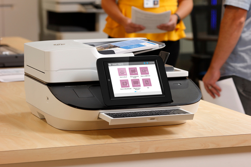 HP Flow 8500 fn2. Optical scanning resolution: 600 x 600 DPI. Scanner type: Flatbed & ADF scanner. Scan file formats: CSV,