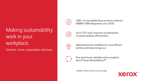 Xerox B305 A4 38ppm Wireless Duplex Copy/Print/Scan PS3 PCL5e/6 2 Trays 350 Sheets. Print technology: Laser, Printing: Mon