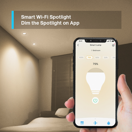 Tapo LED Light Bulb - 2.90 W - 50 W Incandescent Equivalent Wattage - 230 V AC - 350 lm - Spot - MR16 Size - Warm White Li