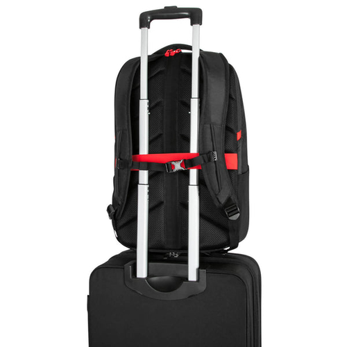 Targus Strike II TBB639GL Carrying Case (Backpack) for 43.9 cm (17.3") Notebook - Black - 500D Guc Body - Shoulder Strap, 