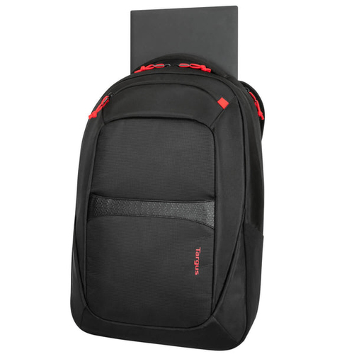 Targus Strike II TBB639GL Carrying Case (Backpack) for 43.9 cm (17.3") Notebook - Black - 500D Guc Body - Shoulder Strap, 