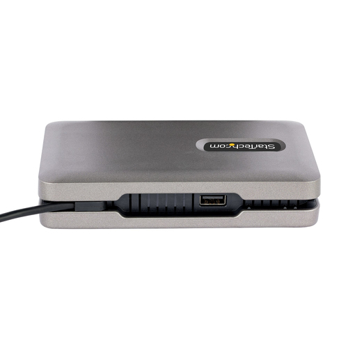 StarTech.com USB 3.2 (Gen 2) Type C Docking Station for Notebook, Smartphone, Tablet - 100 W - Space Gray - TAA Compliant 
