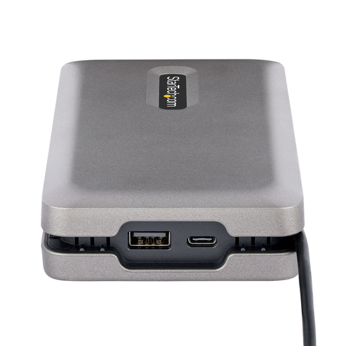 StarTech.com USB 3.2 (Gen 2) Type C Docking Station for Notebook, Smartphone, Tablet - 100 W - Space Gray - TAA Compliant 