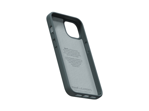 Njord byELEMENTS Tonal Case - iPhone 14 - Dark Grey. Case type: Cover, Brand compatibility: Apple, Compatibility: iPhone 1